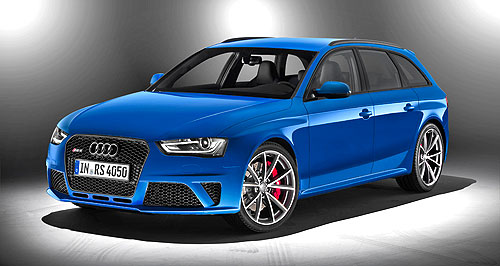 Exclusive Audi RS4 Nogaro selection races in