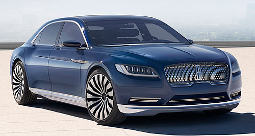 New York show: Lincoln resurrects Continental