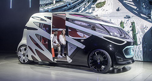 Mercedes reveals autonomous van concept
