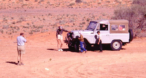 Nissan back in the Desert