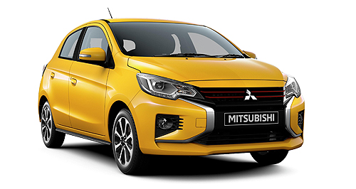 Mitsubishi unveils facelifted Mirage