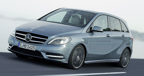 Mercedes to return fire with new B-class