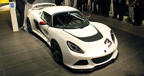 Frankfurt show: Lotus lobs V6-powered Exige S