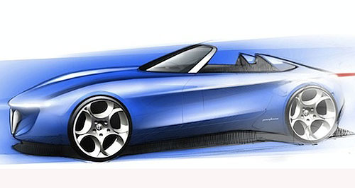 Pininfarina and Bertone preview future Alfas