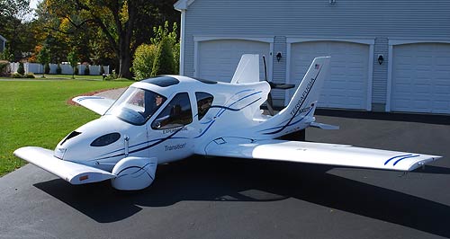New York show: Flying car finally lands