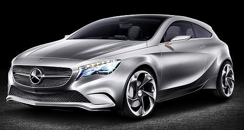Geneva show: Merc readies A-class for show and tell