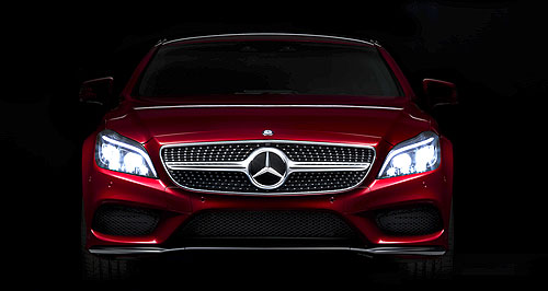 Mercedes sheds new light on CLS