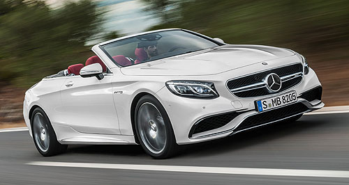 Frankfurt show: Mercedes chops S-Class top