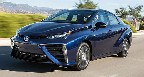Mirai heralds Toyota’s fuel-cell tech