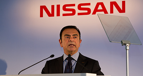 Nissan’s Ghosn hands over to new CEO