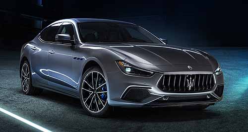 Maserati unveils hybrid Ghibli sedan