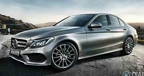 Mercedes C-Class images leaked