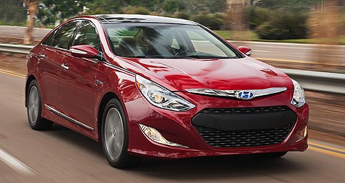 First drive: Hyundai claims i45 hybrid high ground