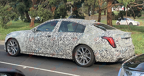 Spied: Cadillac CT5 prowling around Melbourne