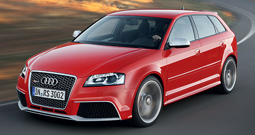 First look: Turbo five for all-new Audi RS3