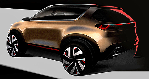 Kia sketches all-new crossover, but ‘Sonet’ not for Oz