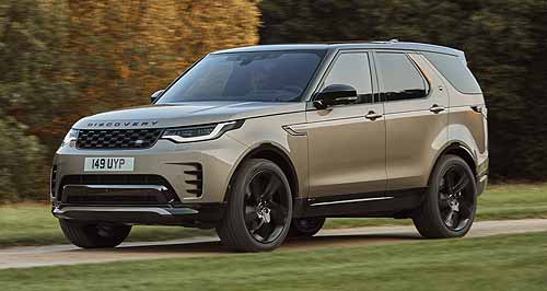 Land Rover updates Discovery large SUV range