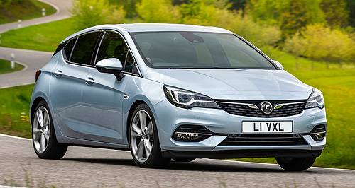 Vauxhall revises Astra, Holden changes TBC