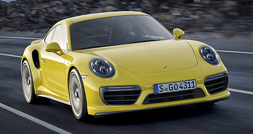 Detroit show: Porsche 911 Turbo to get Motown debut