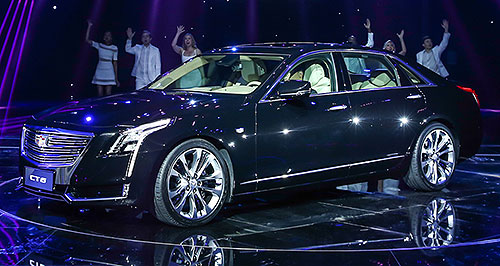 Shanghai show: Cadillac plugs in with CT6
