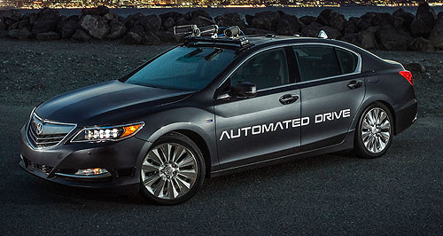 Honda overhauls autonomous development car