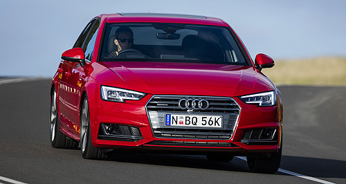 Driven: Audi launches a leaner A4 offensive