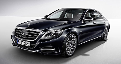 Detroit show: Benz unveils self-stopping S-Class