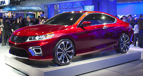 Detroit show: Honda shows off new Accord