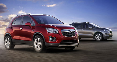 Holden locks in Trax compact crossover