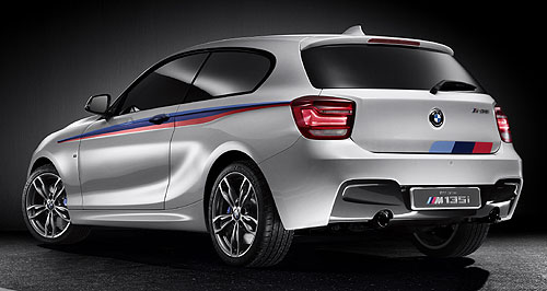 Geneva show: BMW’s three-door M135i hot-hatch