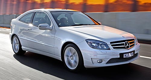 Mercedes coupe here in mid-2011