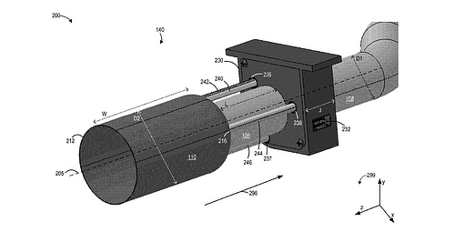 Ford patents retractable exhaust outlet