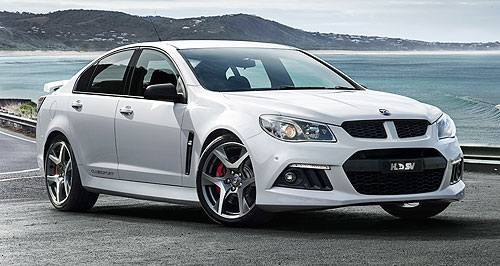 HSV outs 2015 range upgrades