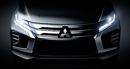 Mitsubishi outs Pajero Sport – face first