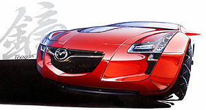 First look: Mazda's new rear-drive Kabura coupe