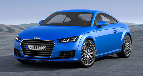 Audi leads charge in 2014 sales