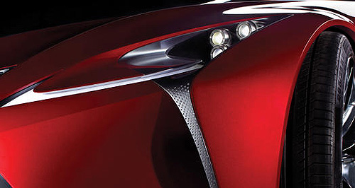 Detroit show: Lexus lobs lithe sports concept