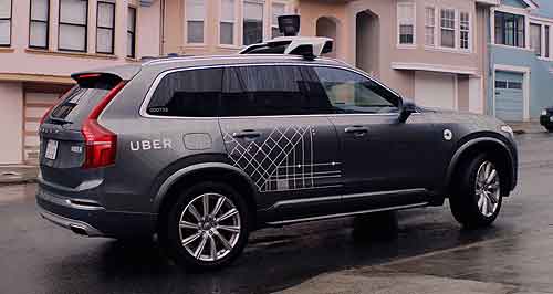 Volvo and Uber San Fran trial hits early speed bump