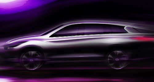 New York show: Infiniti set for all-new JX SUV