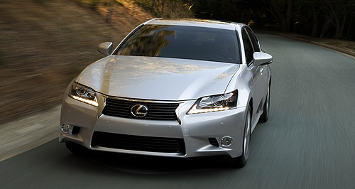 First look: Lexus stands up to be counted with new GS