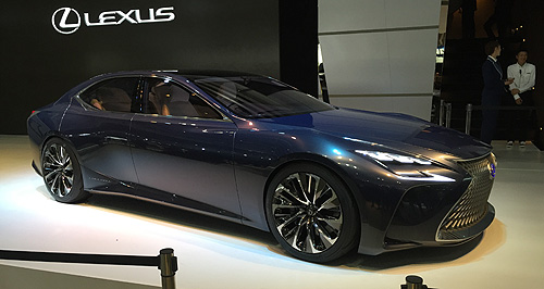 Tokyo show: Lexus committed to fuel-cell flagship