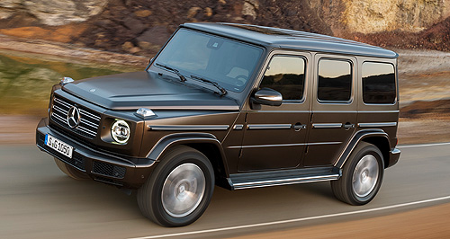 Six-cylinder diesel coming to Mercedes G350d