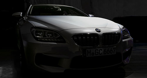 BMW teases M6 Gran Coupe