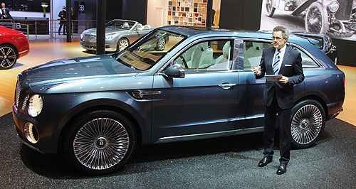 Beijing show: Bentley considers hybrid for SUV