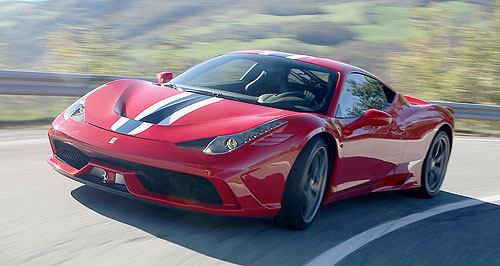 Ferrari unleashes 458 Speciale