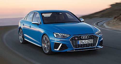 Audi reveals facelifted A4 line-up
