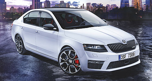Power boosted Skoda Octavia RS to race in
