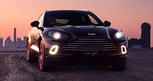 Exclusive: Aston DBX Coupe, seven-seater in frame