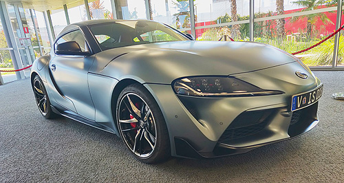 Local interest high for flagship Toyota Supra
