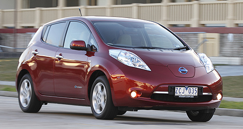 Nissan Leaf flutters down to $47k driveaway